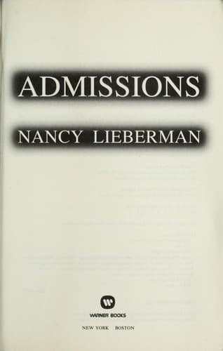 Tapa de Admissions