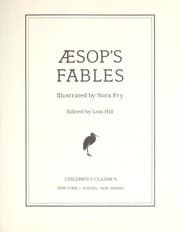 Tapa de Aesop's fables