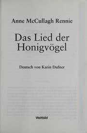 Tapa de Das Lied der Honigvögel