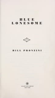 Tapa de Blue lonesome