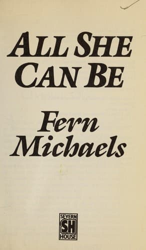 Tapa de All She Can Be