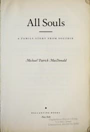 Tapa de All souls