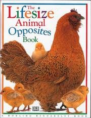 Tapa de The lifesize animal opposites book