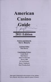 Tapa de American Casino Guide 2011