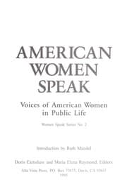 Tapa de American women speak