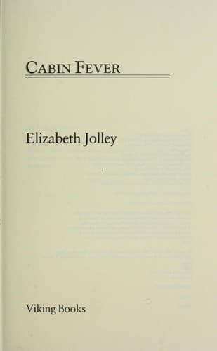 Tapa de Cabin fever