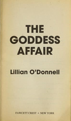 Tapa de The goddess affair