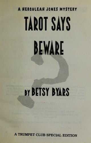 Tapa de Tarot says beware