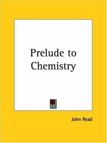 Tapa de Prelude to Chemistry