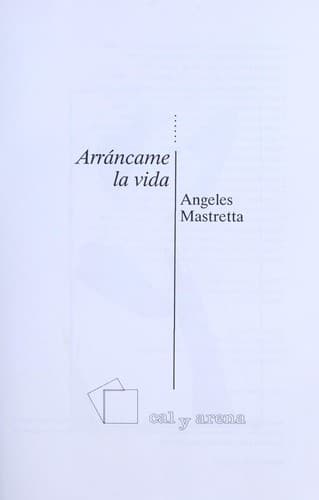 Tapa de Arráncame la vida