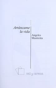Tapa de Arráncame la vida