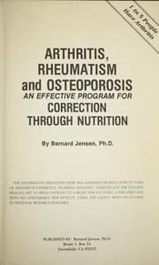 Tapa de Arthritis, Rheumatism and Osteoporosis