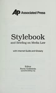 Tapa de Associated Press Stylebook