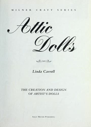 Tapa de Attic dolls (Milner craft)