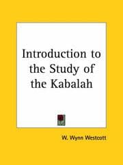 Tapa de Introduction to the Study of the Kabalah