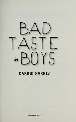Tapa de Bad taste in boys