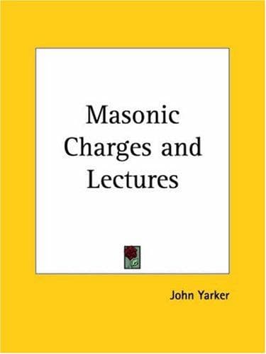 Tapa de Masonic Charges and Lectures