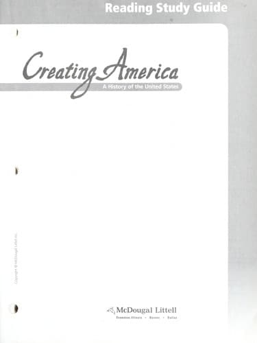 Tapa de Creating America