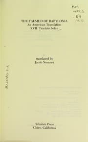 Tapa de Tractate Sotah