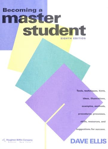 Tapa de Becoming a master student
