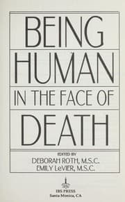 Tapa de Being human in the face of death