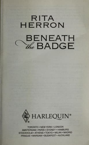 Tapa de Beneath the badge