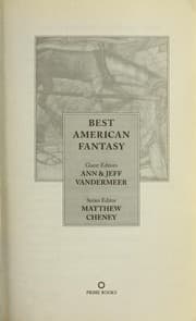 Tapa de Best American fantasy