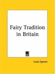 Tapa de The fairy tradition in Britain