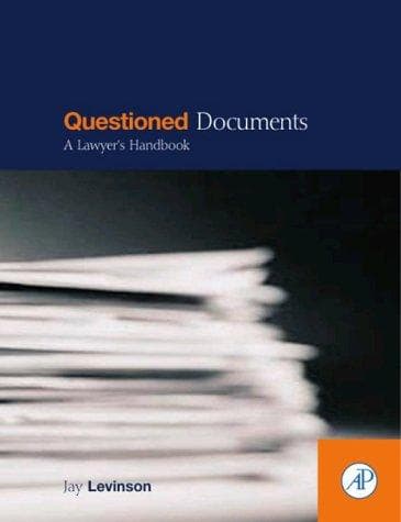 Tapa de Questioned Documents