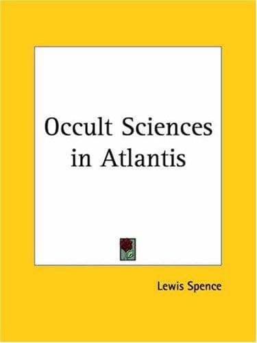 Tapa de Occult Sciences in Atlantis