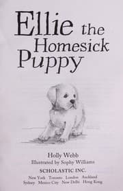 Tapa de Ellie the homesick puppy