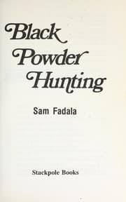 Tapa de Black powder hunting