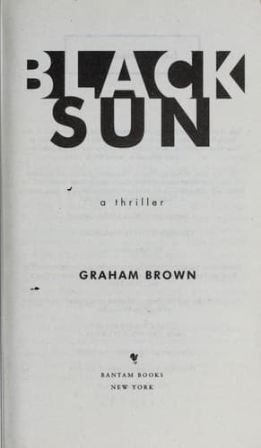 Tapa de Black sun