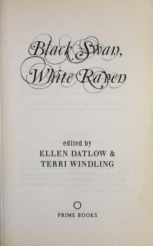 Tapa de Black Swan, White Raven