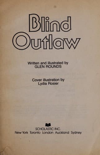 Tapa de Blind outlaw