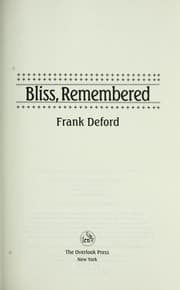 Tapa de Bliss, remembered