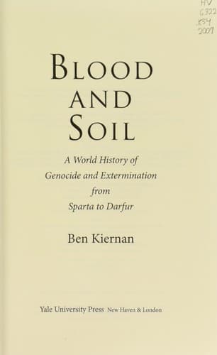 Tapa de Blood and soil