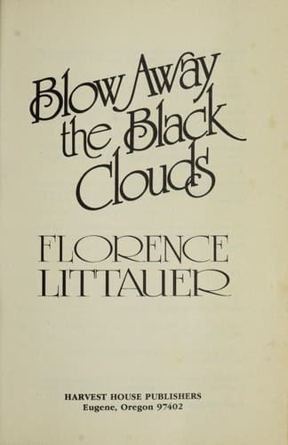 Tapa de Blow away the black clouds
