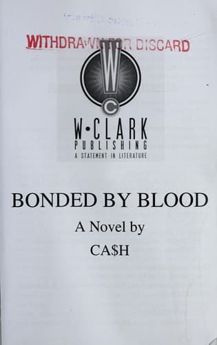 Tapa de Bonded by blood