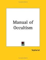 Tapa de A manual of occultism