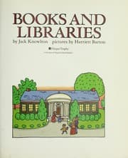 Tapa de Books and libraries