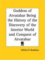 Tapa de Goddess of Atvatabar Being the History of the Discovery of the Interior World and Conquest of Atvatabar