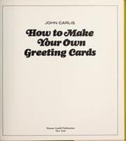Tapa de How to make your own greeting cards