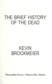 Tapa de The brief history of the dead