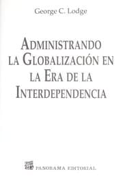 Tapa de Administrando la globalizacio n en la era de la interdependencia