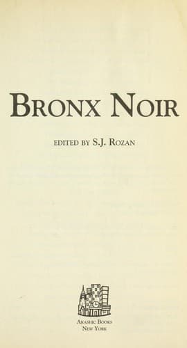 Tapa de Bronx noir