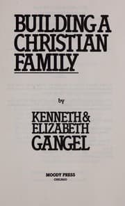 Tapa de Building a Christian family