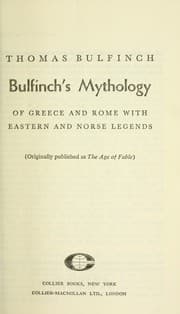 Tapa de Bulfinch's mythology of Greece and Rome with Eastern and Norse legends