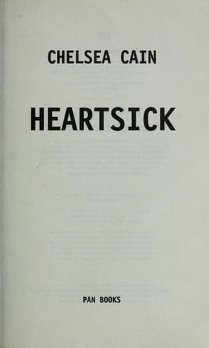 Tapa de Heartsick