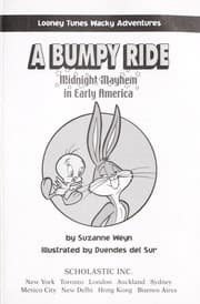 Tapa de A bumpy ride
